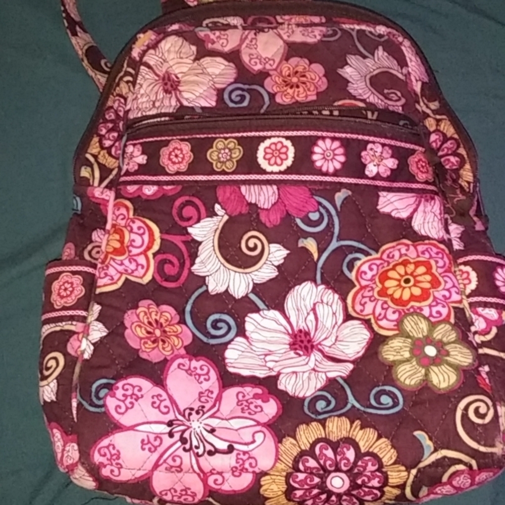 Floral Patterned Women's Backpack